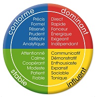 Schéma test DISC